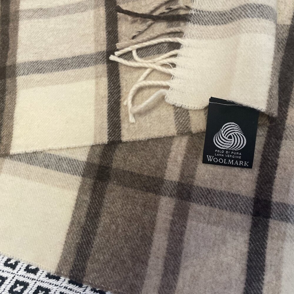 Woolmark Wool Scarf - image 3